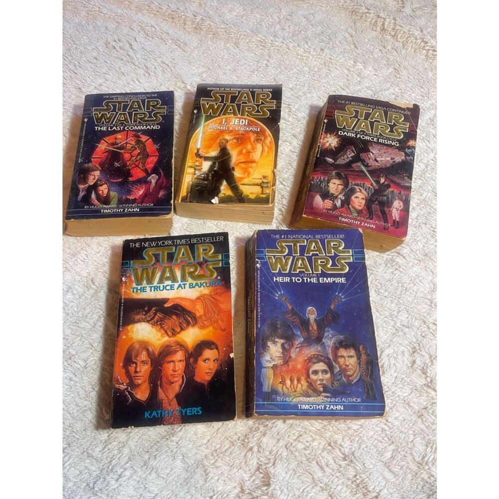 Star Wars Paperback Book Lot - Classic Covers
